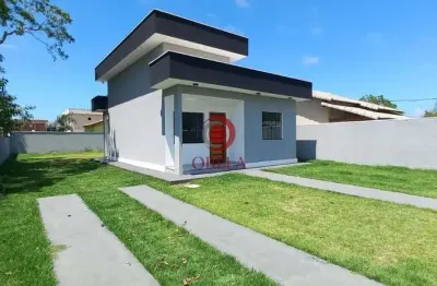 Casa com 2 quartos à venda na rua quarenta e dois, lote 25, jardim atlântico central (itaipuaçu), maricá, 67 m2 por r$ 480.000