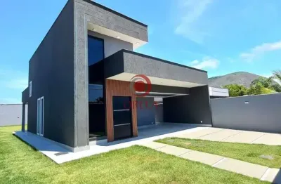 Casa com 3 quartos à venda na rua cinquenta, lote 33, jardim atlântico central (itaipuaçu), maricá, 120 m2 por r$ 800.000