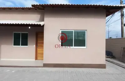 Casa com 2 quartos à venda na rua a, 605, jardim atlântico leste (itaipuaçu), maricá, 73 m2 por r$ 400.000