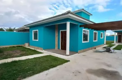Casa com 3 quartos à venda na Rua Professor Cardoso de Menezes, Lt 27, Jardim Atlântico Central (Itaipuaçu), Maricá, 117 m2 por R$ 640.000