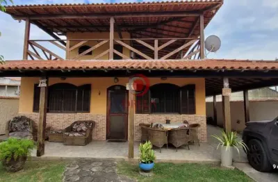 Casa com 5 quartos à venda na rua elzira dias gomes, lt 36, jardim atlântico leste (itaipuaçu), maricá, 295 m2 por r$ 635.000