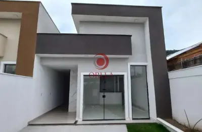 Casa com 3 quartos à venda na rua são geraldo, lt 14, barroco (itaipuaçu), maricá, 99 m2 por r$ 550.000