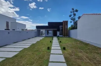 Casa com 3 quartos à venda na Rua A, Lote 7, Jardim Atlântico Central (Itaipuaçu), Maricá, 130 m2 por R$ 810.000