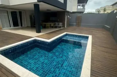 Alphaville litoral norte 2| 4 suítes| fino acabamento| porteira fechada r$2.700.000,00