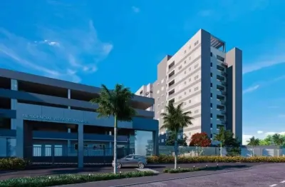 Apartamento 2/4 uma suíte no vista do joanes, nascente