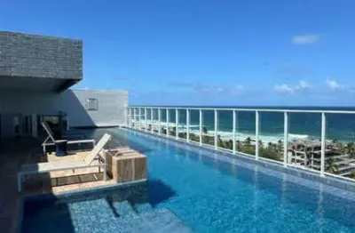 Locação e venda apartamento novo no ilha de pharos -stella mares 2/4 sendo 1 suíte - vista mar e vista dunas.