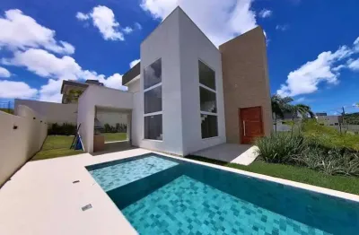 Casa em condomínio fechado com 4 quartos à venda na Rua Caraíva, 22, Abrantes, Camaçari