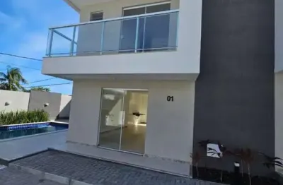 Casa em condomínio fechado com 3 quartos à venda na Rua Milena Ramone Alencar Ramos, 22, Ipitanga, Lauro de Freitas