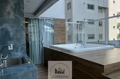 Locação temporada | cobertura plana lateral mar com jacuzzi