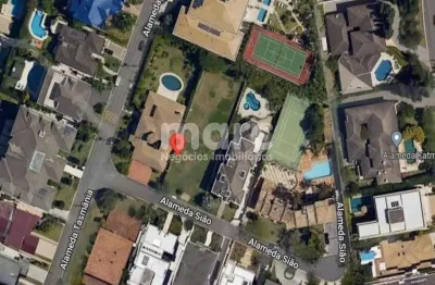 Terreno à venda na siao, 33, tamboré, santana de parnaíba, 1200 m2 por r$ 7.600.000