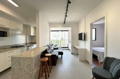 Studio 44 m² no biarritz – parque campolim, com infraestrutura completa, lazer & portaria 24h