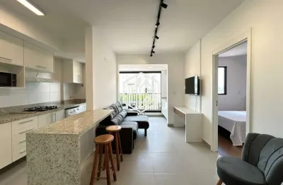 Studio 44 m² no Biarritz – Parque Campolim, com infraestrutura completa, Lazer & Portaria 24h