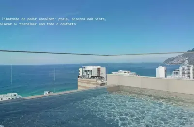 Apartamento double suítes-vista livre para o mar de ipanema