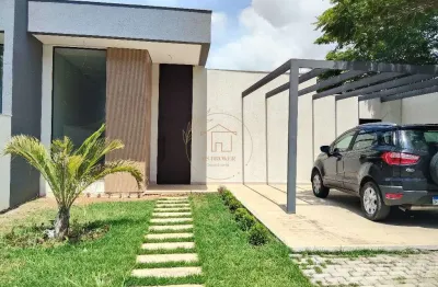 Casa em condomínio fechado com 3 quartos à venda na Av. Antônio Pereira De Carvalho, 1405, Sobradinho, Lagoa Santa