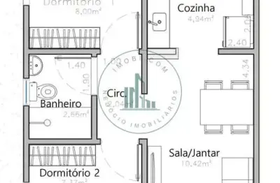 Casa com 2 quartos à venda no Vale do Sol, Piracicaba 