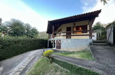 Casa com 3 quartos à venda, 265 m² por r$ 795.000 - vargem grande - teresópolis/rj