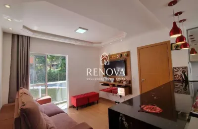 Apartamento com 2 quartos à venda, 52 m² por r$ 285.000 - quebra frascos - teresópolis/rj