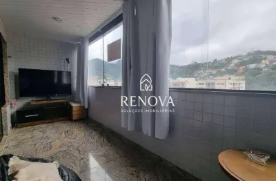 Apartamento com três quartos à venda, 124 m² por r$ 1.600.000 - várzea - teresópolis/rj