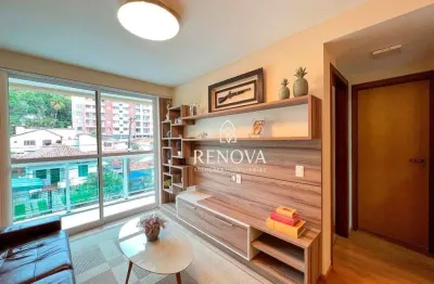 Apartamento com 2 dormitórios à venda, 85 m² por r$ 730.000,00 - agriões - teresópolis/rj