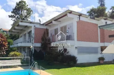 Casa com quatro quartos à venda, 448 m² por r$ 1.400.000 - golfe - teresópolis/rj