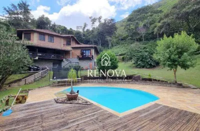 Casa com 6 quartos à venda, 247 m² por r$ 2.250.000 - albuquerque - teresópolis/rj