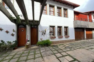Casa com três quartos à venda, 123 m² por r$ 685.000 - alto - teresópolis/rj