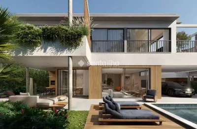 Casa em condomínio fechado com 3 quartos à venda na estrada haroldo soares glavan, 1420, cacupé, florianópolis por r$ 2.650.000