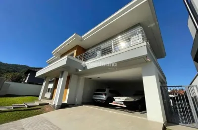 Casa em condomínio fechado com 4 quartos à venda na Avenida Pequeno Príncipe, 1049, Campeche, Florianópolis por R$ 4.200.000