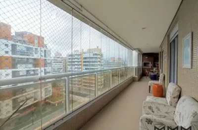 Apartamento com 4 dormitórios à venda, 138 m² por r$ 5.800.000,00 - riviera de são lourenço - bertioga/sp