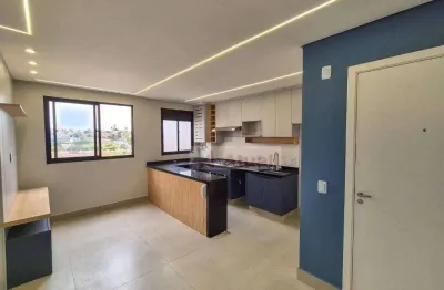 Apartamento com 2 dormitórios, 1 vaga, à venda por r$ 450.000 ou aluguel por r$ 3.000/mês - jardim ibirapuera - campinas/sp