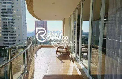 Apartamento com 4 dormitórios à venda, 234 m² - jardim - santo andré/sp