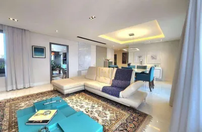 Apartamento com 3 dormitórios à venda, 280 m² por r$ 4.595.000,00 - bairro jardim - santo andré/sp