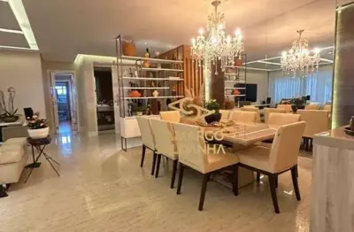 Apartamento 4 suites, mobiliado e decorado, 4 vagas, Ceramica - São Caetano do Sul