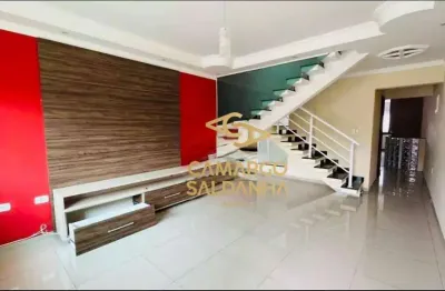 Sobrado com 3 suites, 04 vagas, LOCAÇÃO 4.000,00 Parque das Nações Santo Ande