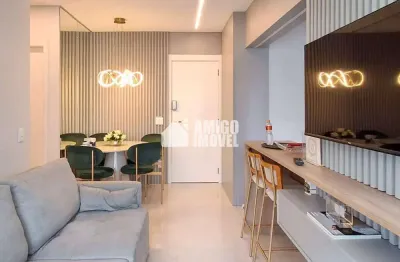 Moov espaço cerâmica - moov espaço cerâmica gafisa – apartamento reformado 56 m² com suíte, varanda estendida e vista para o shopping | 4º andar | são caetano do sul