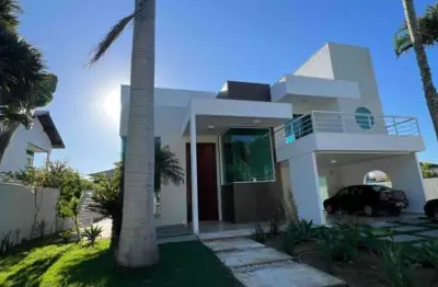 Casa alto padrão no condomínio palm springs com 4 quartos, espaço gourmet, hidromassagem e clube co