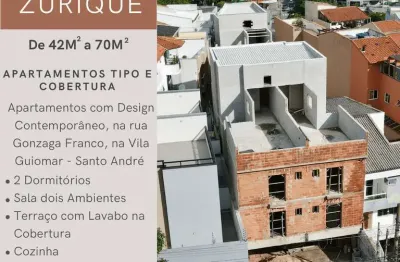 Apartamento sem condomínio à venda, com 2 dormitórios na vila guiomar – santo andré, sp