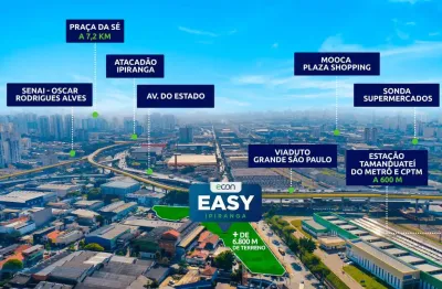 Apartamento à venda com 2 quartos - easy ipiranga - vila prudente, são paulo/sp