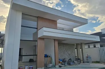 Casa de alto padrão no condomínio alphaville campos – 163m², 3 quartos, suíte master, área gourmet