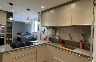 Lindo apartamento decorado à venda – 3 quartos (1 suíte) e lazer completo no condomínio, centro, ca