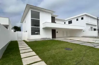 Casa de luxo à venda no condomínio athenas com 4 dormitórios, 450m² de área construída –  campos do