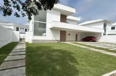 Casa de alto padrão no condomínio athenas com  4 suítes, 430m² de área construída – conforto, sofis