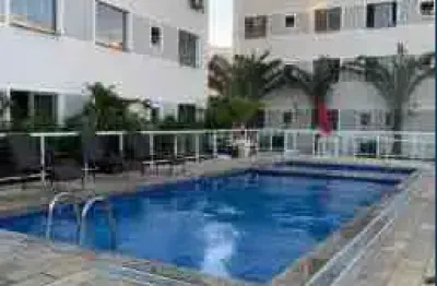 Apartamento em condomínio com 1 quarto, área de lazer completa – condomínio água marinha, campos do