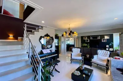 Cobertura 360m² 3 suites, home office 3 vagas, santo antônio, são caetano do sul, sp