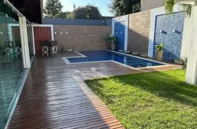 Casa colonial moderna com 3 quartos, suíte com closet, piscina e energia solar - campos dos goytaca