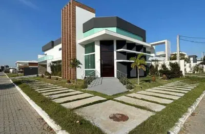 Casa alto padrão á vanda com 3 suítes, no condomínio parthenon - campos dos goytacazes /rj