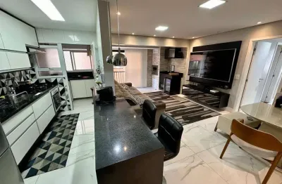 Apartamento 85m²3 dorms suíte varanda gourmet 2 vagas, santa paula, são caetano do sul, sp