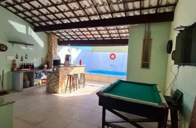 Casa duplex à venda no alphaville iii – 3 quartos, piscina, churrasqueira e terreno de 6x30m, campo