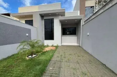 Casa moderna à venda no bairro coliseu – londrina/pr | 125m² | apta para financiamento