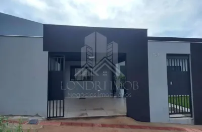 Casa moderna com suíte e churrasqueira à venda no bairro colúmbia – londrina/pr